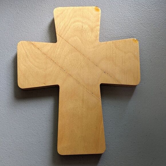 Love One Another scripture wooden John 15 Religious Church wall cross - Picture 6 of 8
